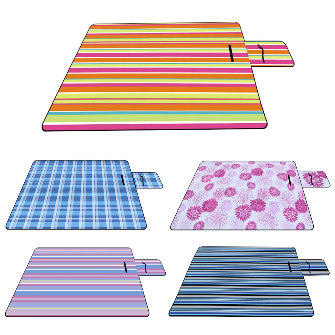 في الهواء الطلق سجادة للرحلات التخييم تسلق الطفل منقوشة بطانية الشاطئ للماء مويستوريبروف فراش للتنزه التخييم حصيرة 150X200 سنتيمتر