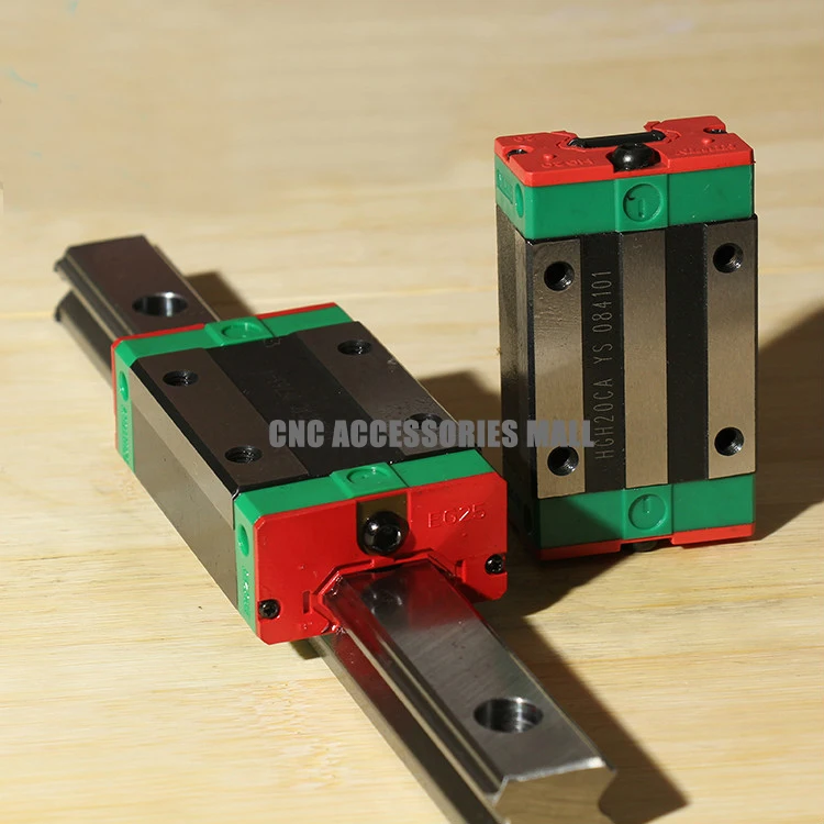 original HIWIN Linear Motion Rail HGR20 L1500mm with 2pcs HGH20CA