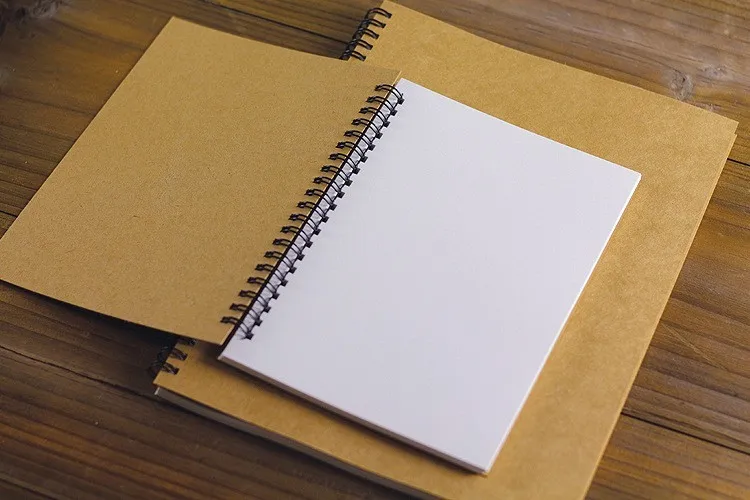 Горячая пустой Sketchbook diray для рисования граффити живопись 50 листов эскиз книга тетрадь Офис Школьные принадлежности