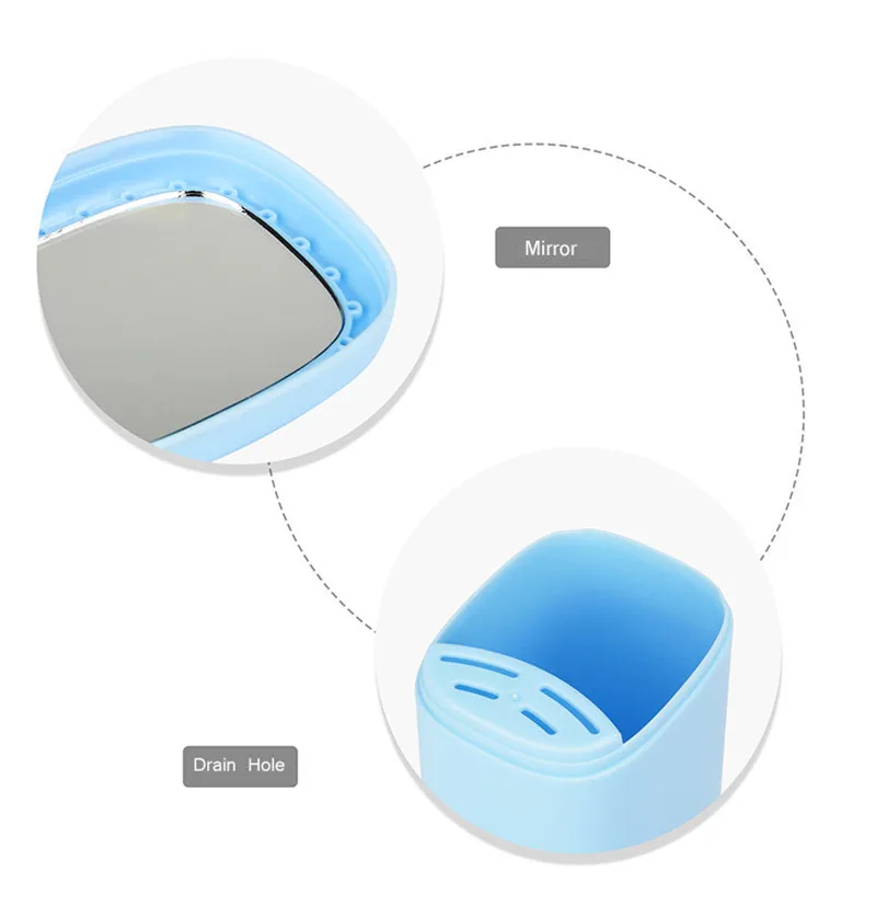 Переносной 3 цвета Пластик Ванная комната мыть полоскания костюм стирка Кубок Путешествия Отдых 60 мл под шампуня набор Ванная комната оборудование