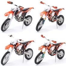 1/12 automaxx 350 EXC-F exc diecast escala modelos sujeira moto cruz enduro bicicleta & veículo miniatura brinquedo da motocicleta para crianças réplica