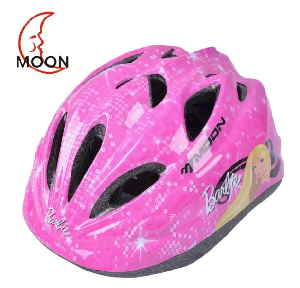 Moon Велосипеды шлем детский шлем велосипеда девочка/мальчик шлем езда оборудование - Цвет: A