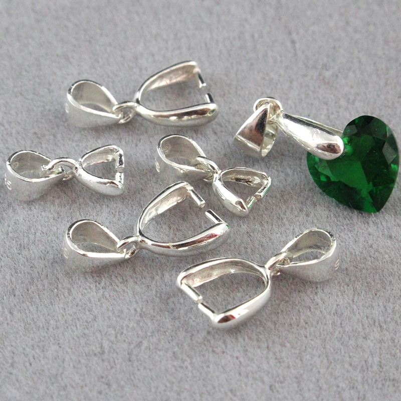 

2PCS 925 sterling silver Clasp Basic Findings Necklaces Bracelets Connector Supply
