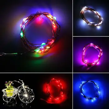 

2M 20 LED Wedding Party Light Christmas LED String Fairy Bulb Garland Birthday Garden Curtain Decor DC112