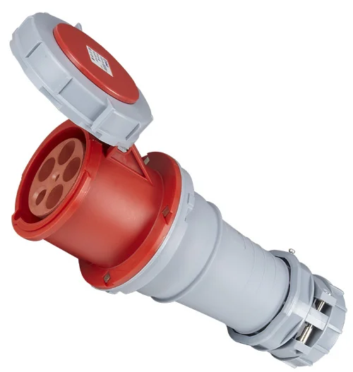 

Saipwell Hot Sale ip67 ac power socket connector 5P 125A SP-1454