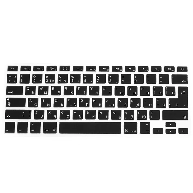 universal russian version silicone keyboard cover waterproof keyboard cover that covers letters
