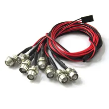 8Leds LED Light Set Headlight Taillight for 1 10 RC Car Truck Crawler HSP Tamiya