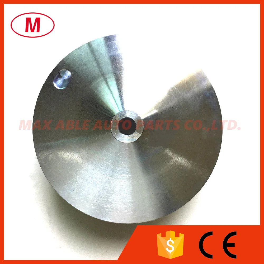 CT26 Turbo рабочее колесо компрессора 48,30X64,89 мм 11+ 0 лезвия вперед/Алюминий 2618/турбонаддувный агрегат фрезерный колеса компрессора