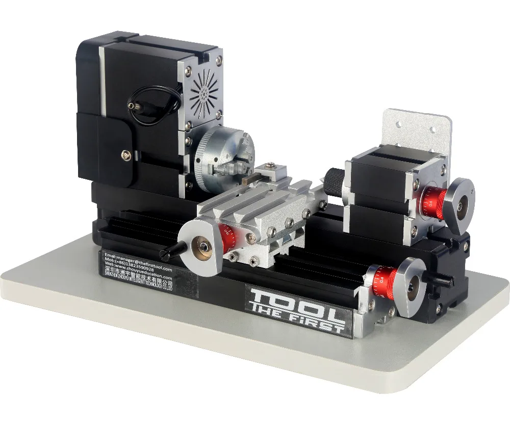 Мини токарный станок TZ20002MP 60 Вт 12000 об/мин|mini metal lathe|metal lathethe lathe |