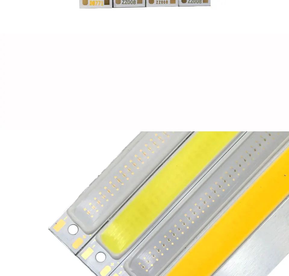 608mm Battery Powered 3.7V COB LED Light Source Strip Lamp DC3-4V Warm Cool White Blue Red Color Bulb for DIY Lighting (7)