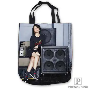 

Custom Canvas Alicia-Keys-Girl ToteBags Hand Bags Shopping Bag Casual Beach HandBags Foldable 180713-04-7