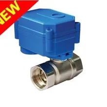 5 шт./лот CWX-15Qs из нержавеющей стали, Электрический шаровой клапан управления потоком 1/", 12, 24110, 220VAC вариант