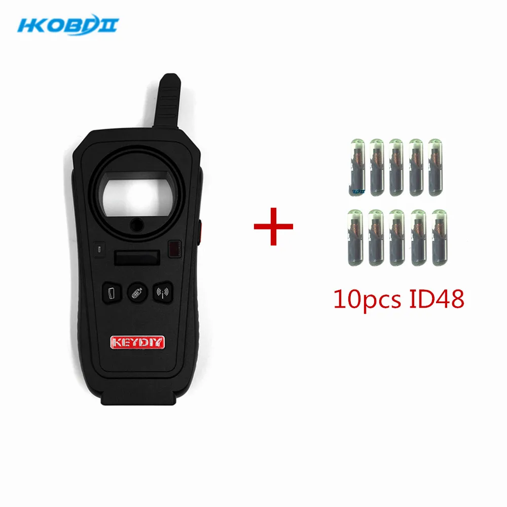 HKOBDII KEYDIY KD-X2 KD X2 удаленный генератор/чип-ридер/частота лучше, чем KD900 URG200 KD мини поддержка обновления онлайн - Цвет: KDX2FULL-10pcsID48