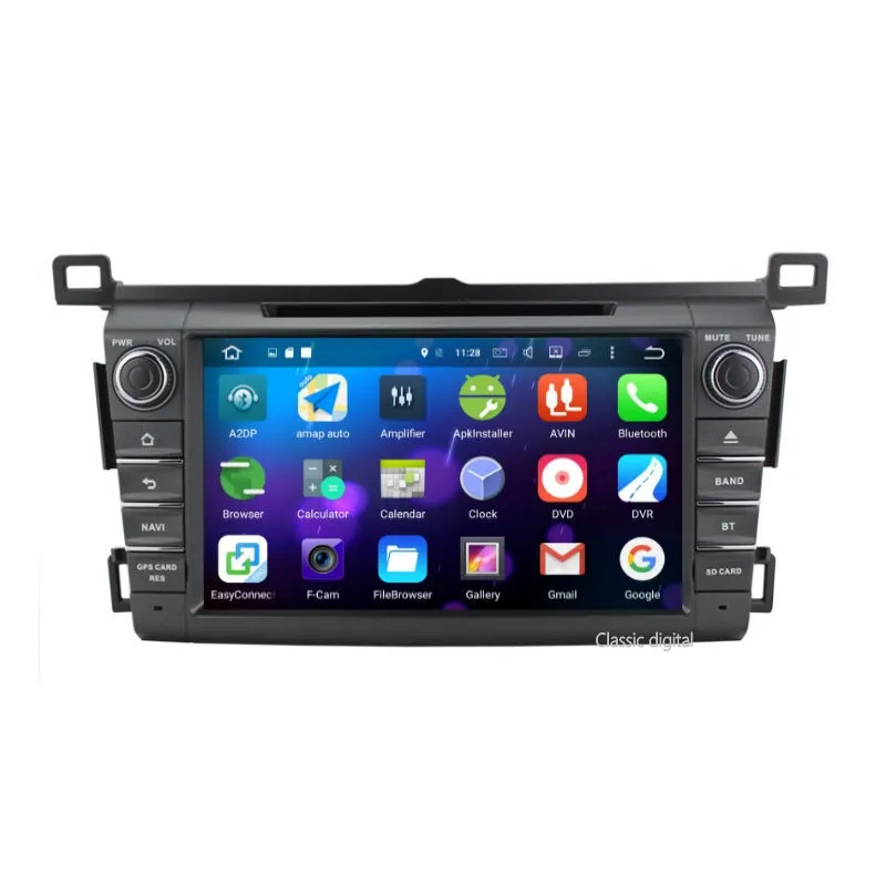 Восьмиядерный Android 6.0/7.1 2 дин Радио DVD GPS плеер для Toyota RAV4 RAV 4 2013- 2016 штатную