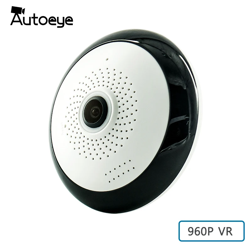 Autoeye Fisheye VR IP Camera 960P 1 3MP 360 Degree Baby Monitor 3D Panoramic Wifi CCTV