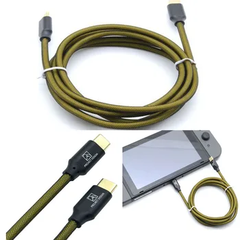 

Nintend Switch 1.5M High Speed 2.0 Gold Plated Extend Charging charger Cable Cord Line For Nintendoswitch NS Pro Controller