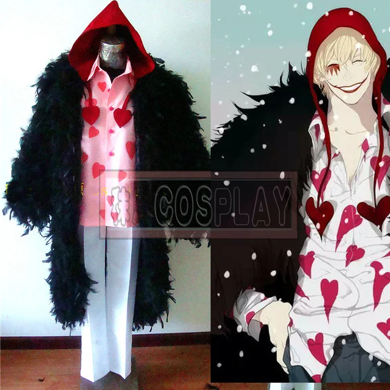 Цельный карнавальный костюм Donquixote Rosinante Corazon|cosplay costume|cosplay akatsukicostume snow |