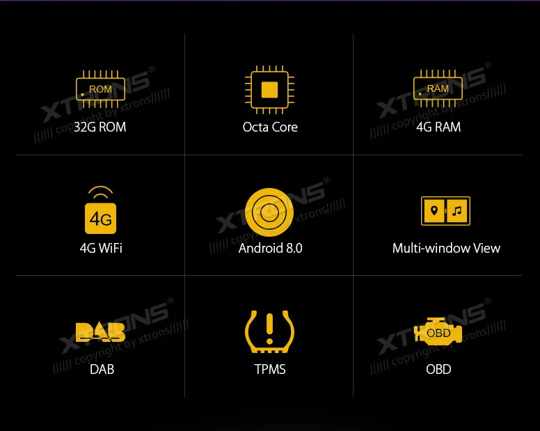 Perfect XTRONS 9" Android 8.0 Octa Core Car Player Radio GPS No DVD for VW Volkswagen Golf Plus Passat CC Touran Tiguan Sharan for Seat 1