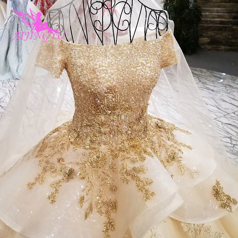 Aijingyu 2019 Vestidos De Novia Vestidos Sencillos De Lujo 2018 Vintage Verano Tren Angel Vestido De Encaje De Manga Larga Vestido De Novia Vestidos De Novia Aliexpress