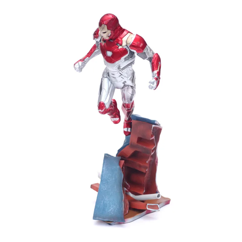 

HotToys Avengers Age of Ultron Iron Man Mark XLII Gloden PVC Action Figures Toys