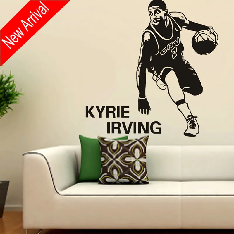 Boston celtics Кайри Ирвинг стикер на стену баскетбольный плеер домашняя Декорация