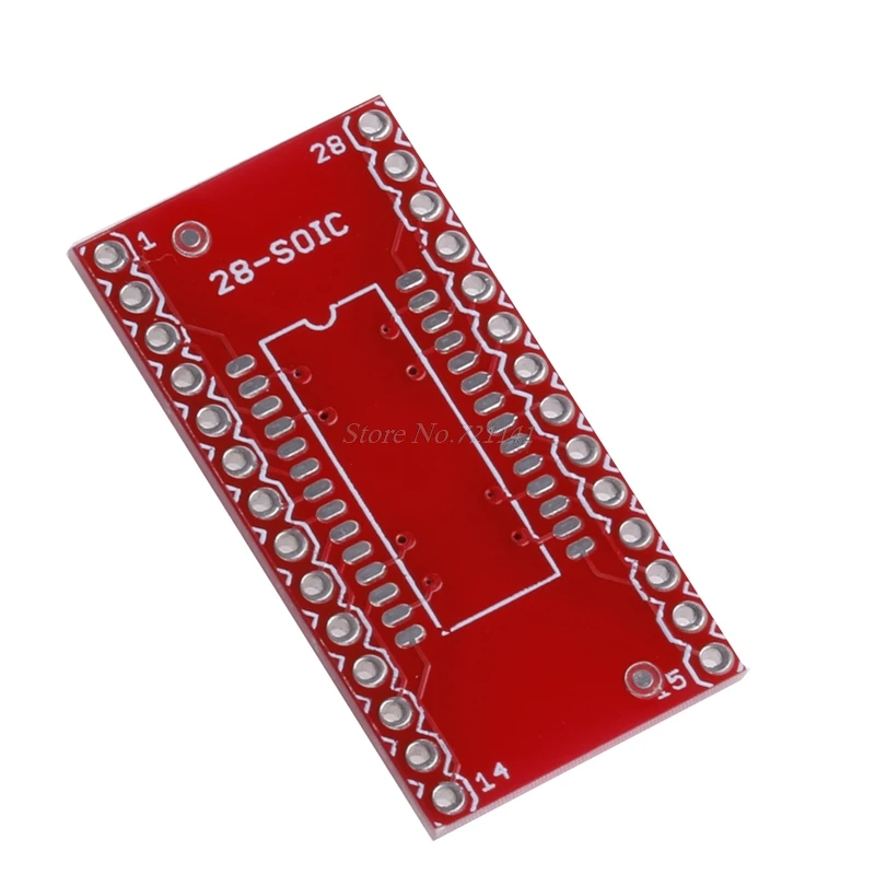 Плата адаптера чипа SOP28 SMD DIP 1 27 мм фотопластина 2 54 5 шт. прямая поставка|smd switch|plate