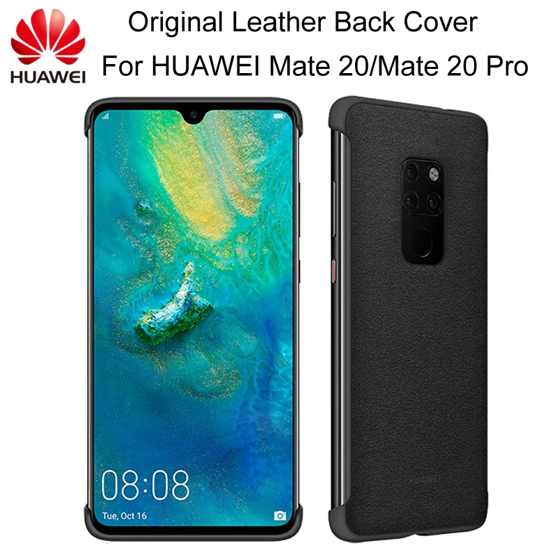 

Original Official HUAWEI Mate 20 Mate 20 Pro Case PU Leather Back Cover Protective Shell For Mate 20 Mate 20Pro Cover