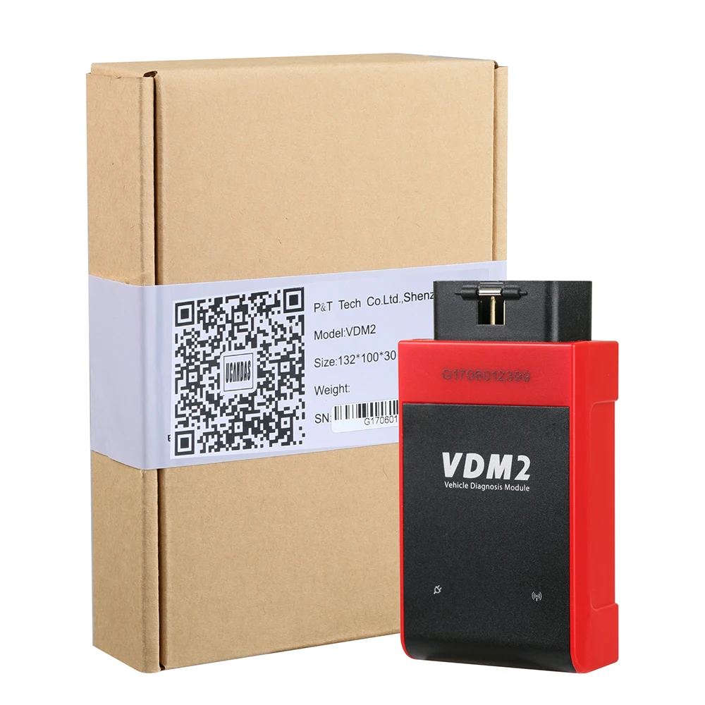 UCANDAS VDM2 VDM II UCANDAS wifi Автомобильный сканер VDM 2 V5.2 Поддержка многоязычной и Android системы
