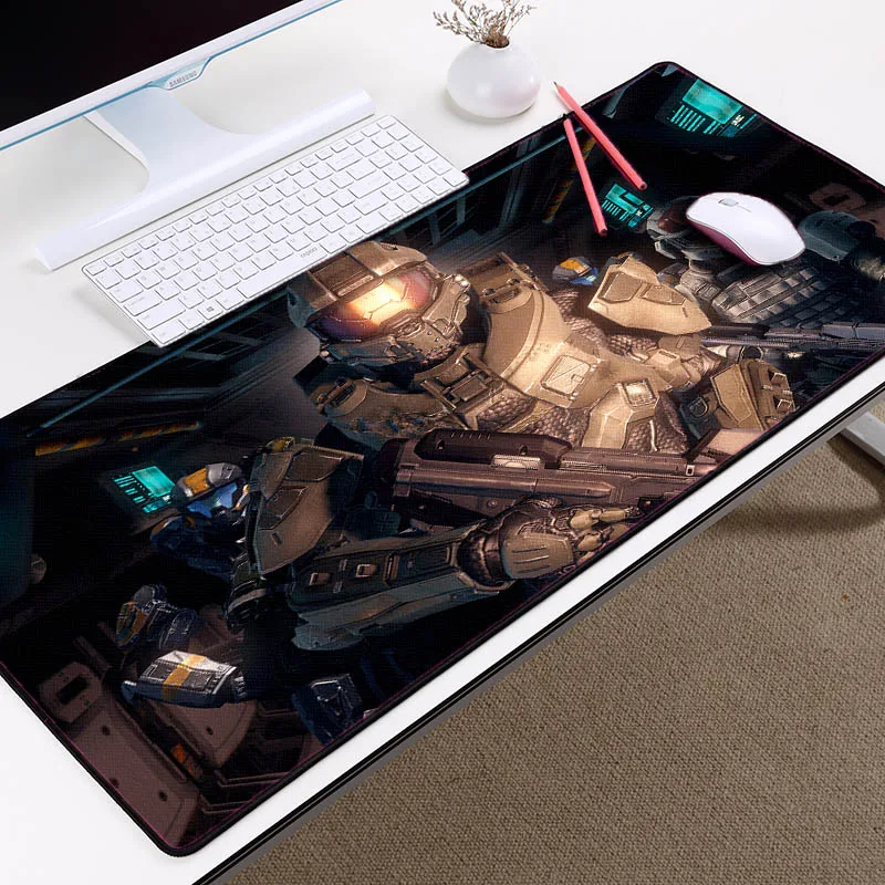 Mairuige hot video game Halo Series mousepad Halo 5 Master Sergeant