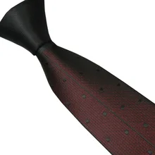 Мужские галстуки LAMMULIN черный Узел контрастный темно-красный с черным горошек вертикальный полосатый шейный платок из микрофибры обтягивающий галстук 6 см