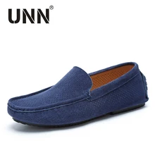 2017 Summer Loafers Men Shoes Casual Genuine Leather Flats Shoes Soft Male Moccasins Breathable Slip on Driving Boat Shoes