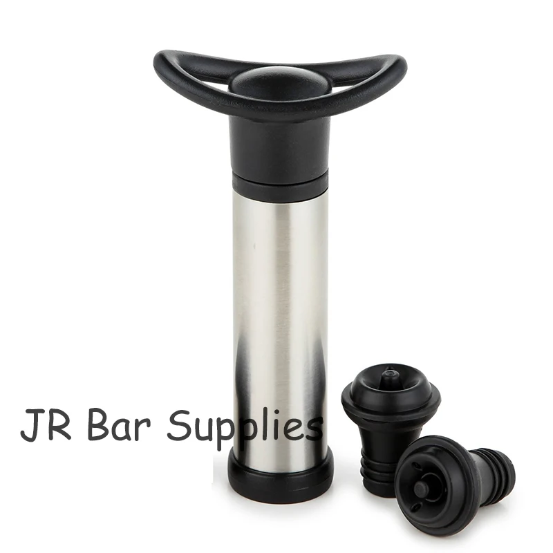 

Wine Saver Vacuum Pump Preserver with 2 Valve Bottle Stoppers, Best Quality, Perfect Gift, To Save your Wine Fresh