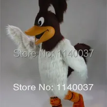 Талисман роскошный плюшевый материал Roadrunner костюм талисмана Взрослый размер птицы наряд костюм кунг-фу панды Карнавальный костюм для косплея
