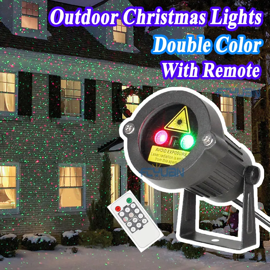 Outdoor Garden Decoration Waterproof IP44 Christmas font b Laser b font Light Star font b Projector