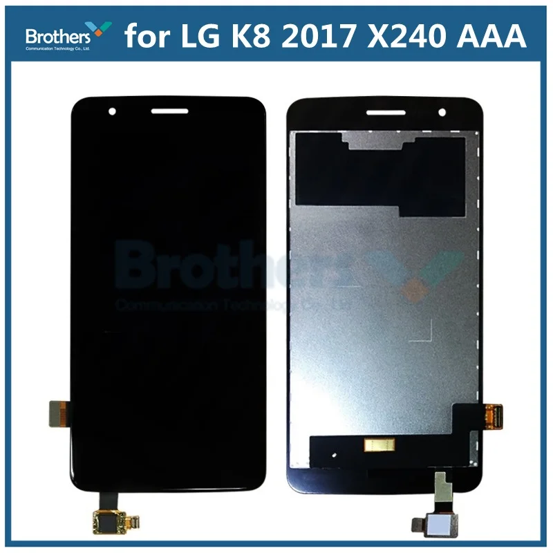 LCD Display for LG K8 2017 X240 Touch Screen Digitizer With Frame Dual SIM ORIGINAL For LG K8 2017 X240 X240K Phone Replacement  (1)