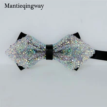 Mantieqingway полиэфир сплошной цвет банкетные галстуки-бабочки Pouplar модный бренд нарядный галстук-бабочка для мужчин галстук банты галстуки-бабочки