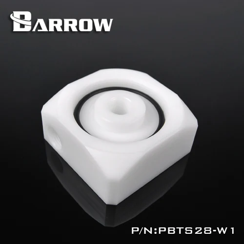 Барроу PBTS28 W1 ПММА/акрил/помпон крышка водяного насоса для DDC serise компьютера
