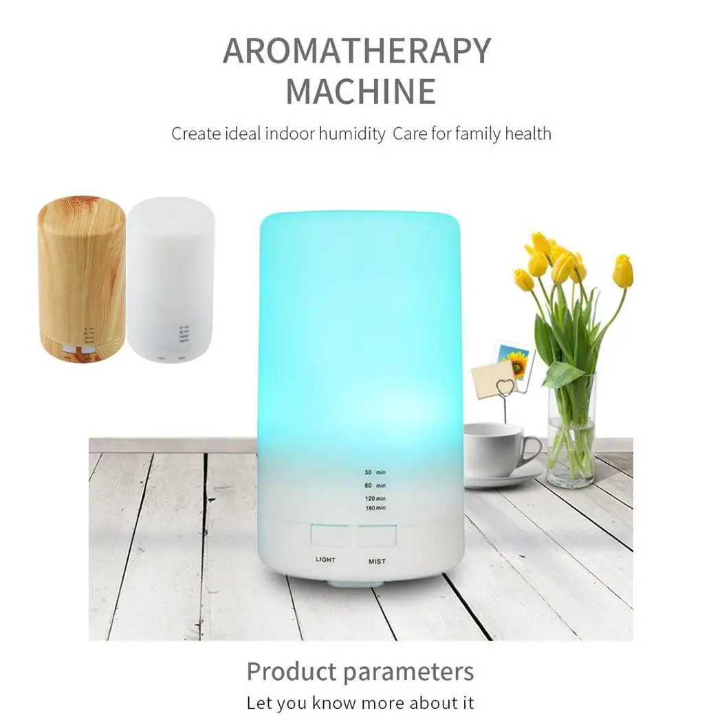

USB Mini Air Humidifier LED Night Light Mist 800mA Home Aromatic 70ml Diffuser Home Office Car