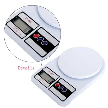 

New 10Kg x 1g Digital Libra Kitchen Scales Electronic Balance 10000g Fruit Weight Scale for Diet Bodybuilding
