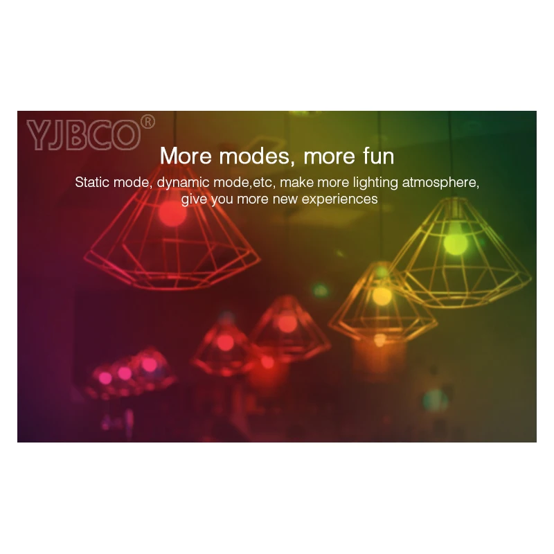 FUT105 E27 12 Вт RGB + CCT светодиодный смарт лампочки Беспроводной затемнения светильник
