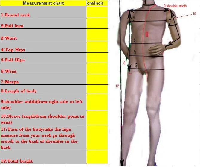 Shirt measurement