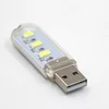 USB LED Book Lights 3LEDs 8LEDs SMD 5630 5730 LED Bulb 5V Power Input White 5000-6500K Warm White 3000-3500K USB Night light ► Photo 3/6