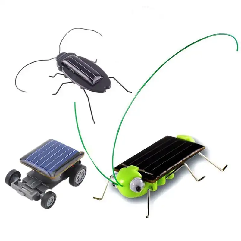solar powered robot toy