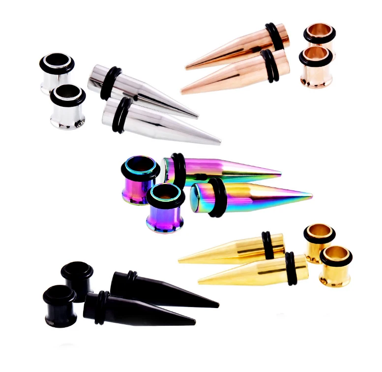 Stainless Steel Tapers And Plugs Kit