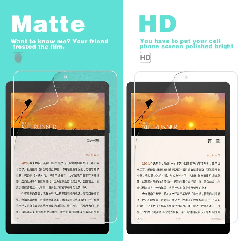 Передняя Антибликовая матовая пленка для Xiaomi Mi Pad MiPad 3 7 9 дюйма прозрачная