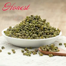 100 г органический сушеный Сычуань зеленый перец и зеленый китайский колючий пепел