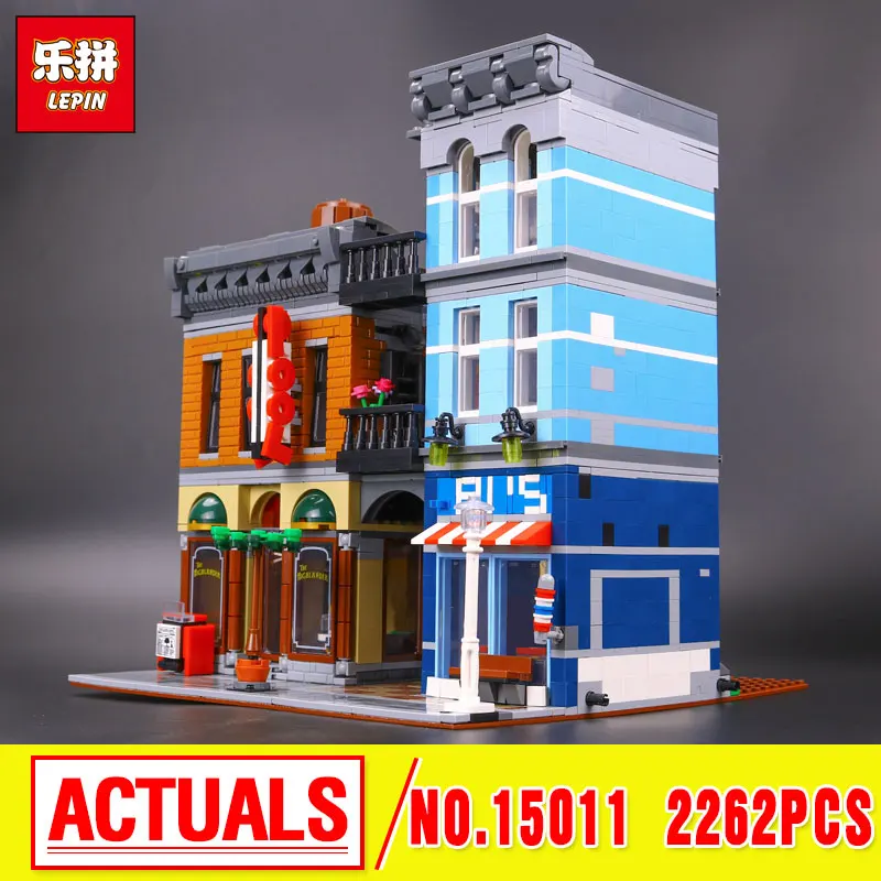 

Lepin 15011 2262pcs Series The Detective's Office Set Avengers Set Assemble Educational Building Blocks Toys 10197