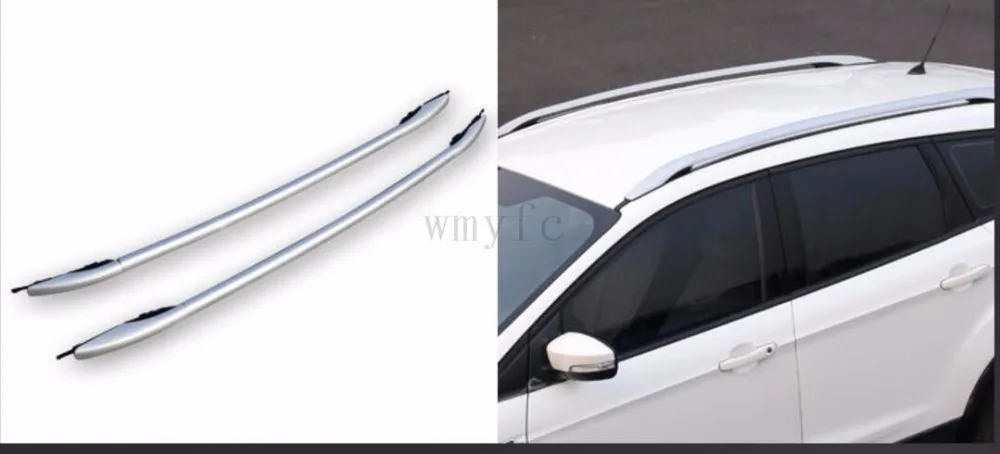 

For Ford Escape Kuga 2013 2014 2015 2016 2017 Aluminium Alloy Carrier Bar Roof Rack Side Rails Bars Outdoor Travel Luggage