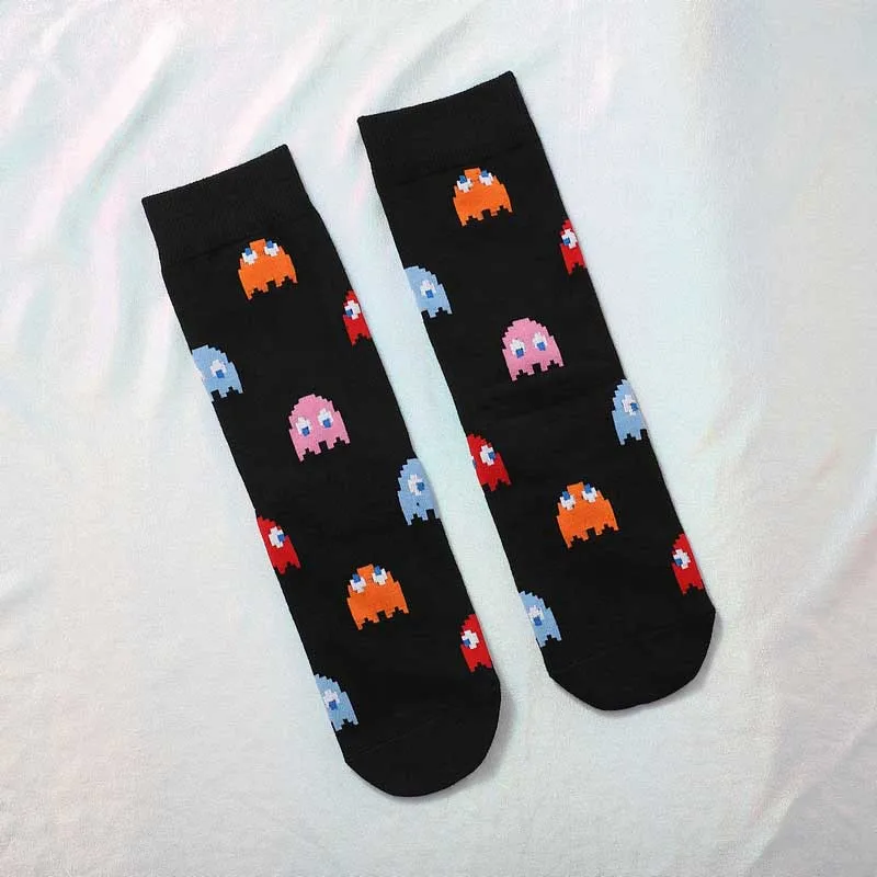Neue-Baumwolle-m-nner-frauen-Crew-Socken-Lustige-Harajuku-Nette-Neuheit-Cartoon-sloth-Super-Mario-Weihnachten(7)