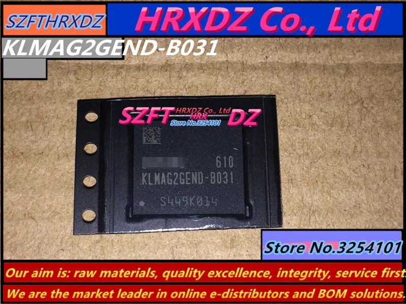 

SZFTHRXDZ 100% new original KLMAG2GEND-B031 BGA KLMAG2GEND B031